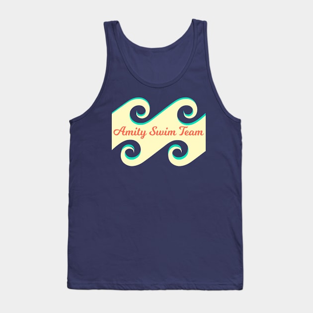 Amity Swim Team Tank Top by TheDaintyTaurus